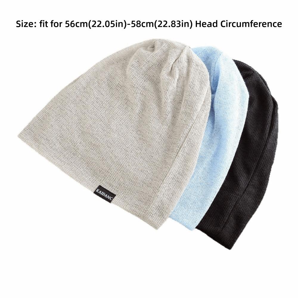 Soft Beanie Thin Pullover Hat Creative Stacked Hat  Girl Women