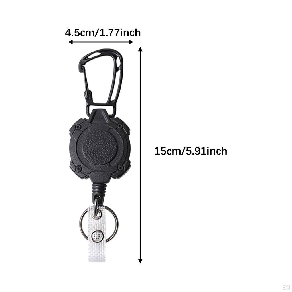 Retractable Keychain with Phone Tether ,ID Key Chain,