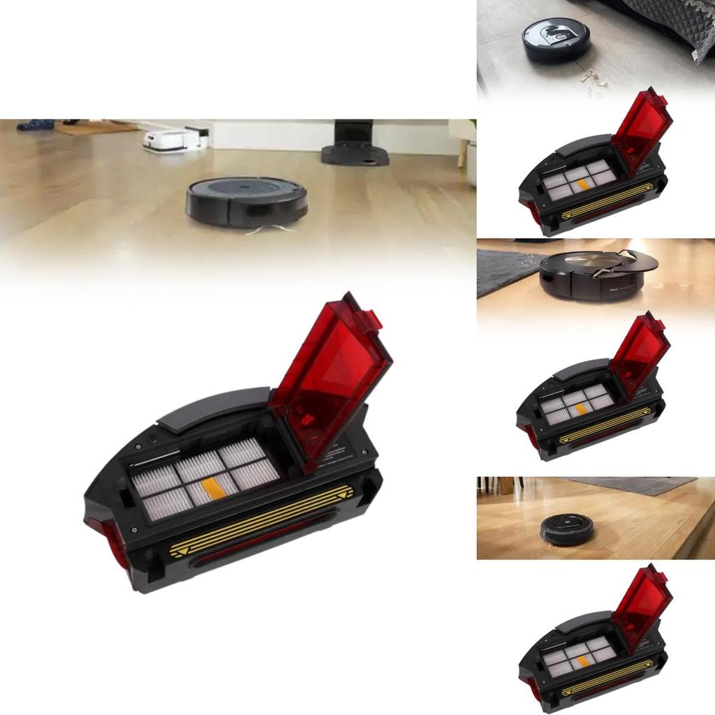 Caja Recolectora de Polvo Contenedor de Polvo Compatible para iRobot Series 800 900 Para Recolección Eficiente de Polvo