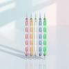 5Pcs Acrylic Nail Art Dotting Pen UV Gel Double Head Brush Rhinestone Picker Nail Painting Tools Set