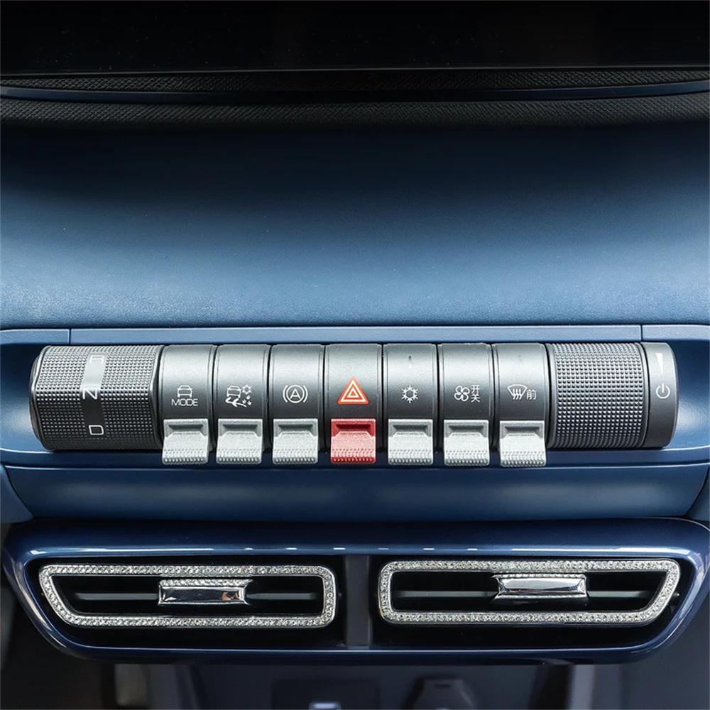 7Pcs Button Paddle Sticker Knob For BYD Dolphin Seagull / Dolphin Mini 2021-2025