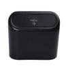Multifunction Car Trash Bin Can Push Type Hanging Vehicle Garbage Dust Case Storage Box Square CarInterior Universal Accessories