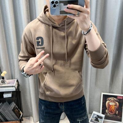 Felpa con Cappuccio Uomo Marca Trendy Pullover High Street Nuovo Stile con Cappuccio Giacca Trendy