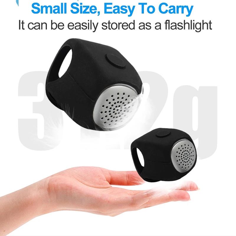 Road Cycling Handlebar Bells Loud Bell for Safe Riding Electric Bicycle Bell Bike Horn 3 Sound Mode Motorcycle Warning Horn