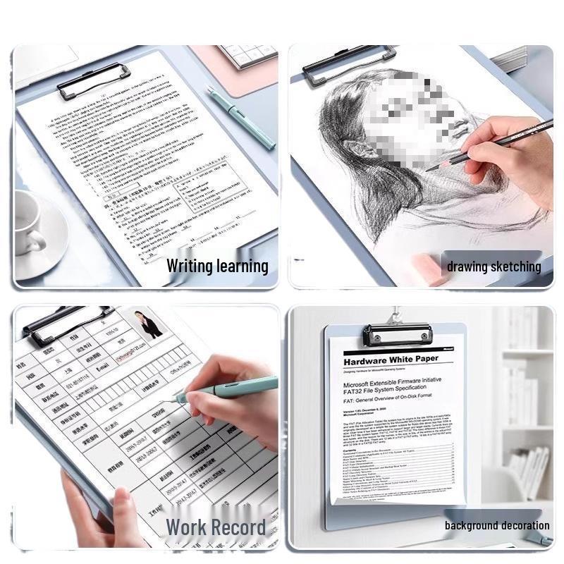 Exam Writing Board: A4 Clipboard Pad for School Tests