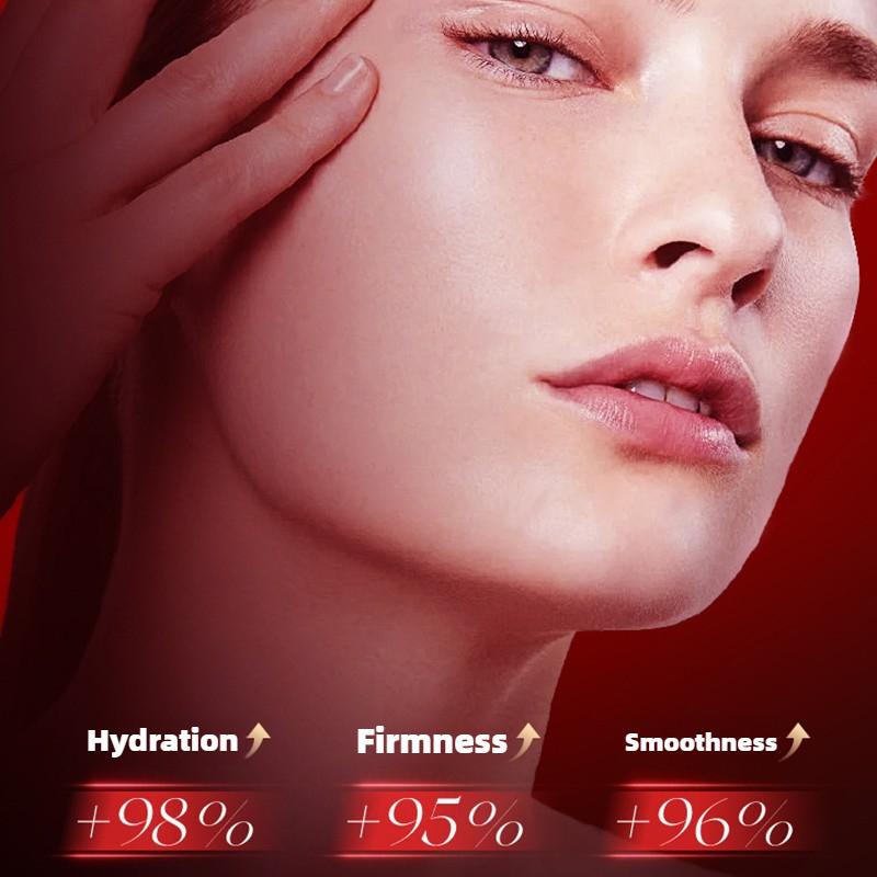 Pomegranate Polypeptide Moisturizing Luxury Bonus Gift Box Hydrating Coagulant Seven-piece Facial Treatment Set