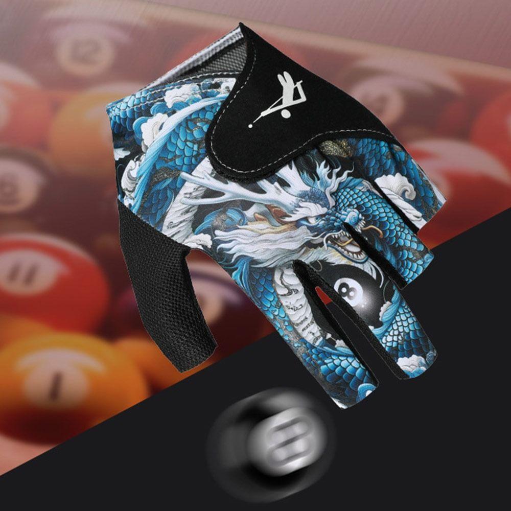 Elastic Half Fingers Glove Left Hand Billiard Training Gloves  Fitness Accessories