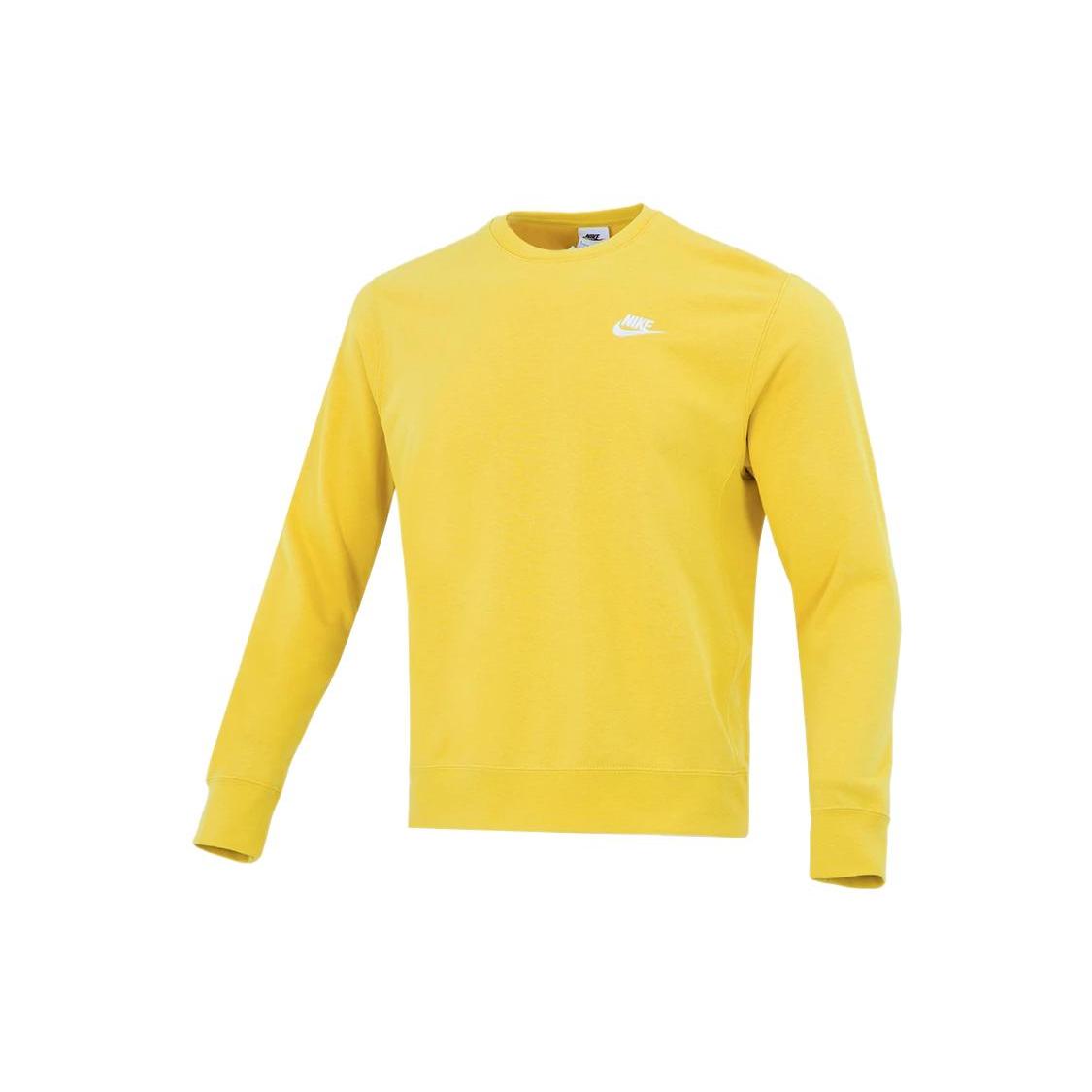 

New Nike Sweatshirts Men Yellow BV2667-709 L