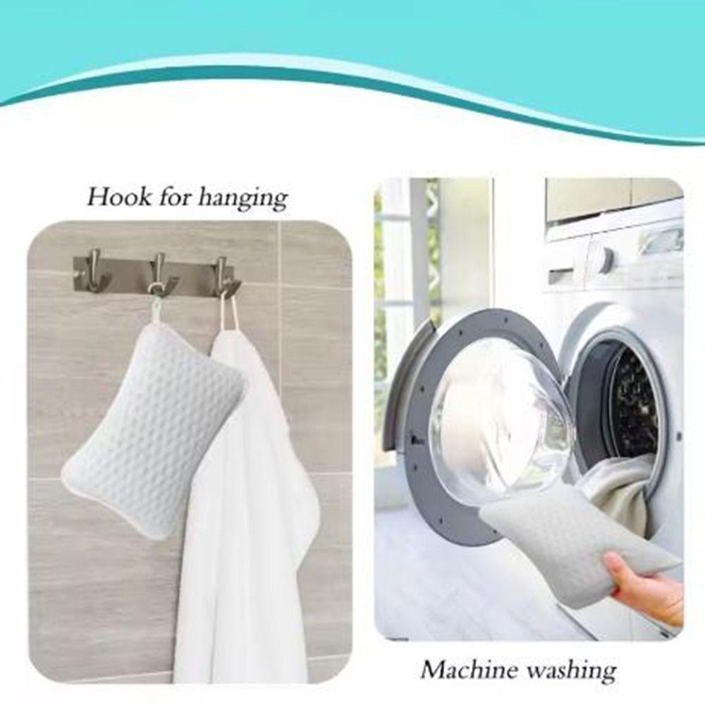 2 Suction Cups Bathtub Pillow Comfortable Bathtub Headrest Bathtub Cushion  Shower Relaxation