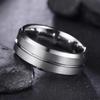 Fashion 8mm copper Color Stainless Steel Rings For Men Women Never Fade Wedding Engagement Men Rings Party Jewelry Accessories
