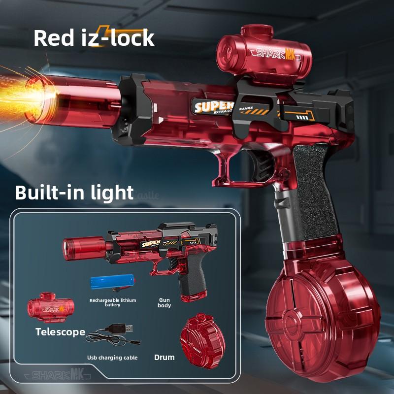 Non-Toxic Electric Water Guns For Adults Powerful Squirt Automatic Water Suction Water Blasters Summer Outdoor Beach Toy For Children Kid Gift