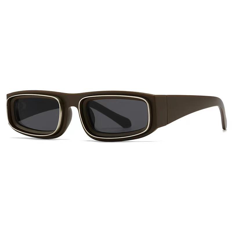 New fashion sunglasses women's European and American small frame concave and convex surface personalized retro trend sunglasses men
