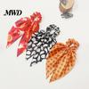 Large Intestine Ring Hair Tie Halloween Ties for Women Girls, Spooky Spider Web Skeleton Bat Skin-friendly Elastics Pumpkin Scrunchies, Pleated Ties,