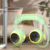 2024 Portable Neck-Hanging Bladeless Foldable USB Fan: Lazy, Large-Capacity Outdoor Cooling