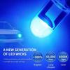 Wholesale 50/100/200PCS 12VT10 W5W  Car LED Light Canbus Glass COB Reading Dome Lamp Marker Wedge License Plate Light Bulb