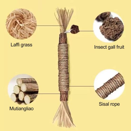 Katzen Silberwein Stöcke Natürlicher Silberwein Katzen Kauspielzeug Zahnsticks Verdauungsverbesserung Beseitigen Haarballen für Katzen Leckerlis Training Spiel