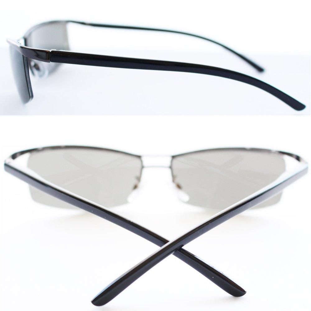 Sharp UV Driving Sunglasses Manufacturer [Eight Tokyo] Men's Sunglasses, Protection, [Sabae Planning] Gun/Smoke 342-1