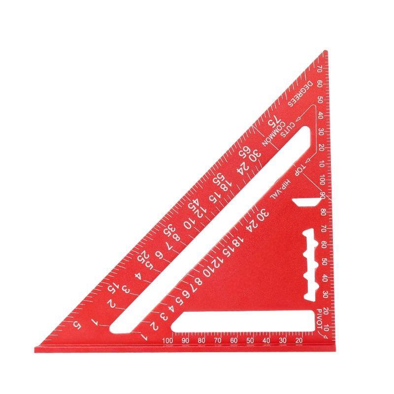 Yuqunhui High-Precision Aluminum Alloy Woodworking Triangle Ruler