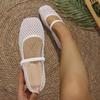 Women S Breathable Mesh Hollowed Mary Jane Shoes For Spring Summer