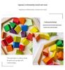 Rainbow Geometric Shape Blocks Puzzle for Early Learning