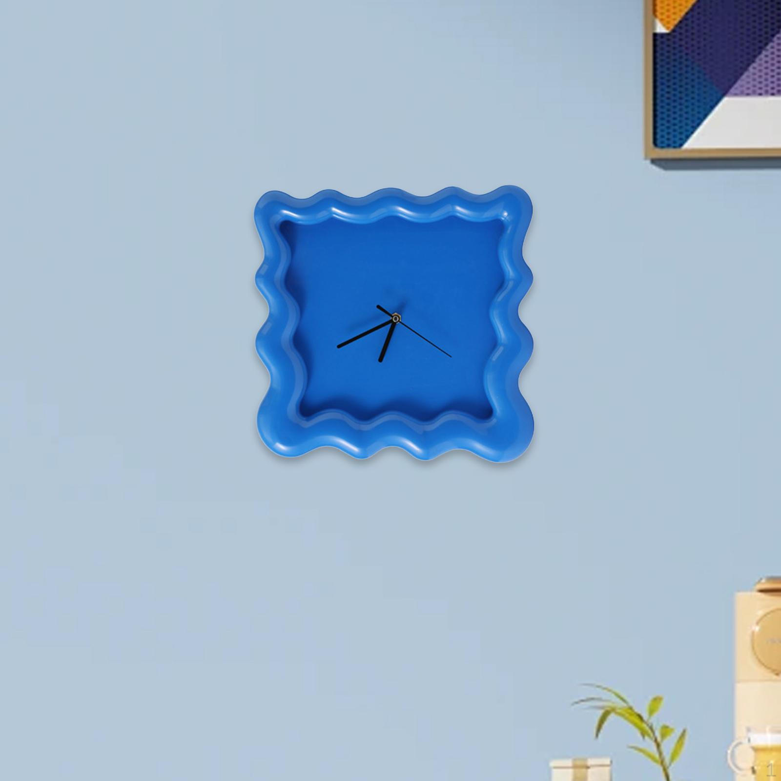 

Квадратные настенные часы, подвесное украшение, декоративное украшение для домашнего кабинета, гостиной