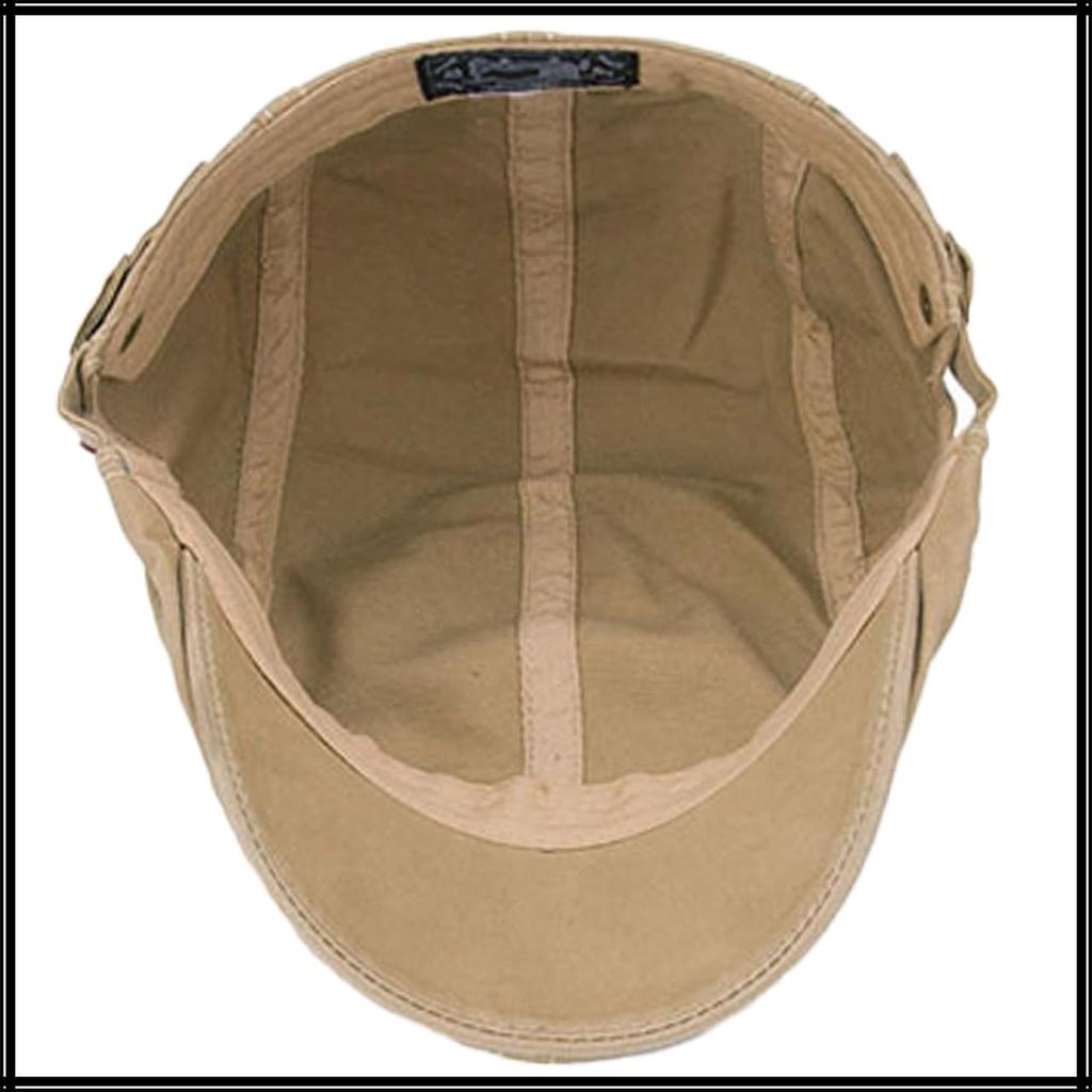 Hunting plain CA660 [White Fang] cap, cap, sports, running, outdoor, golf, men's (coffee)