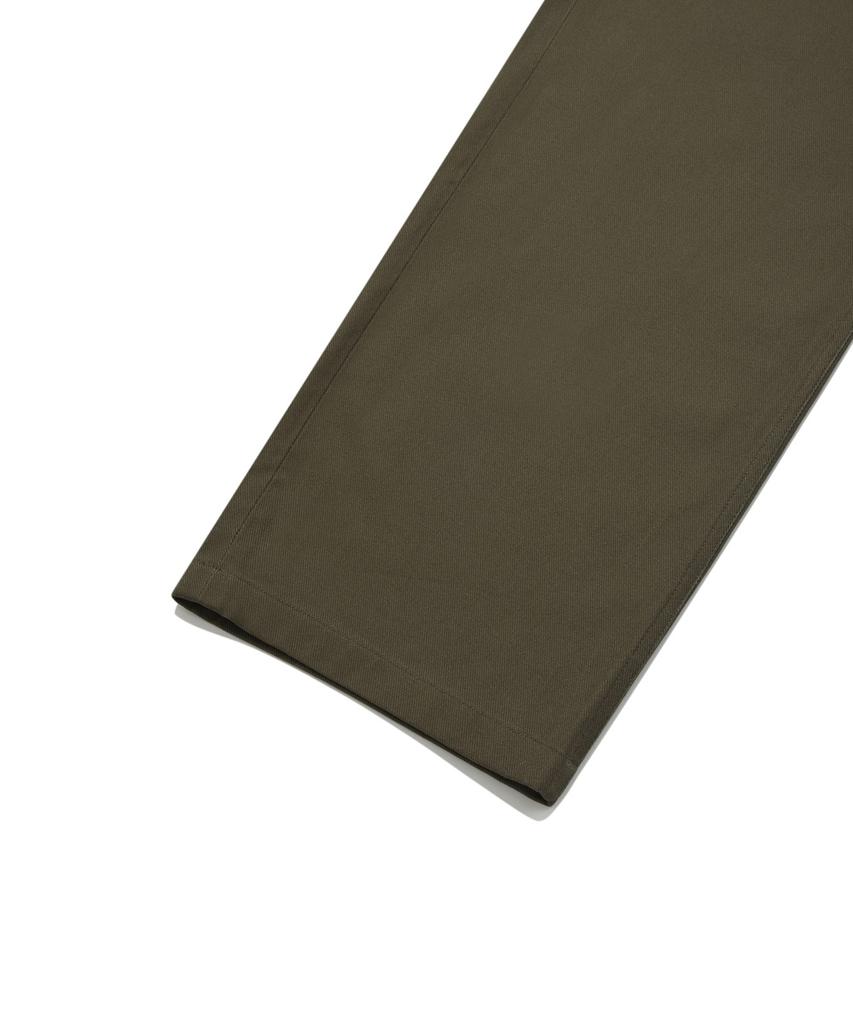 COVERNAT Chino Semi-Wide Pants Khaki