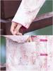 Mom's New Chinese Style Quilted Jacket with Frog Button & Embroidery for Middle-Aged and Elderly Women - Autumn/Winter