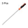 Uxcell Flat Head Impact Demolition Screwdriver with 508mm Straight Handle for Repair 3pcs 12.5mm Industrial/Automotive