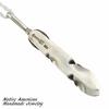 [STERLING SILVER 925] Feather Silver Necklace Pendant Chain AMTHANE-005