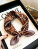 [111 mulberry silk] Bonas women's silk small square scarf silk scarf 11 new autumn and winter gift mother small scarf