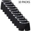 Pachet 10 Boxeri Bărbați Culoare Uni – Talie Elastică Casual și la Modă