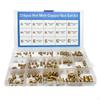 Boxed Hot Melt Copper Insert Nut Set, 220/300PCS, Double Herringbone Design