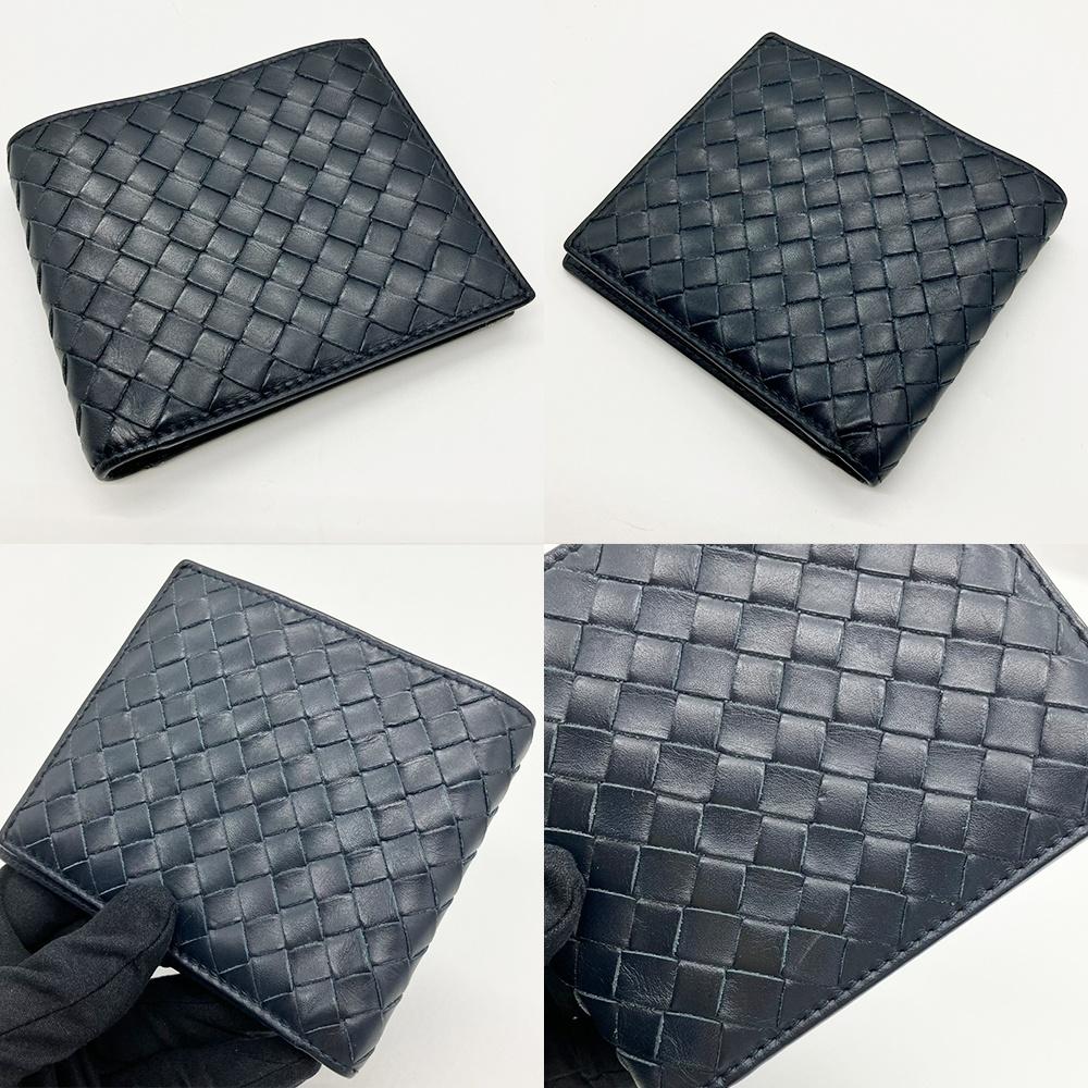 Used BOTTEGAVENETABifold Wallet Leather Mens