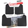 Rally Mudflaps Mud Flaps Splash Guards Mudguard For Ford Fiesta ST ST150 ST180 ST200 ST-LINE 500 ST500 Qty4 Zetec S Ghia XR4 RS
