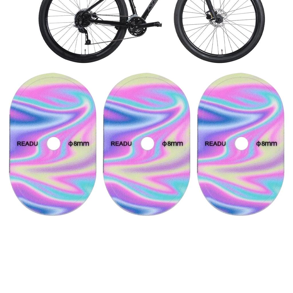Air Nozzle Stickers, Tire Adhesive Stickers, 3 Pcs Air Pump Decal Road Bike Valve