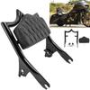 Odnímatelná opěrka spolujezdce Sissy Bar s polštářkem pro motocykl Harley Touring Street Glide Road Glide Road King 2009-Novější