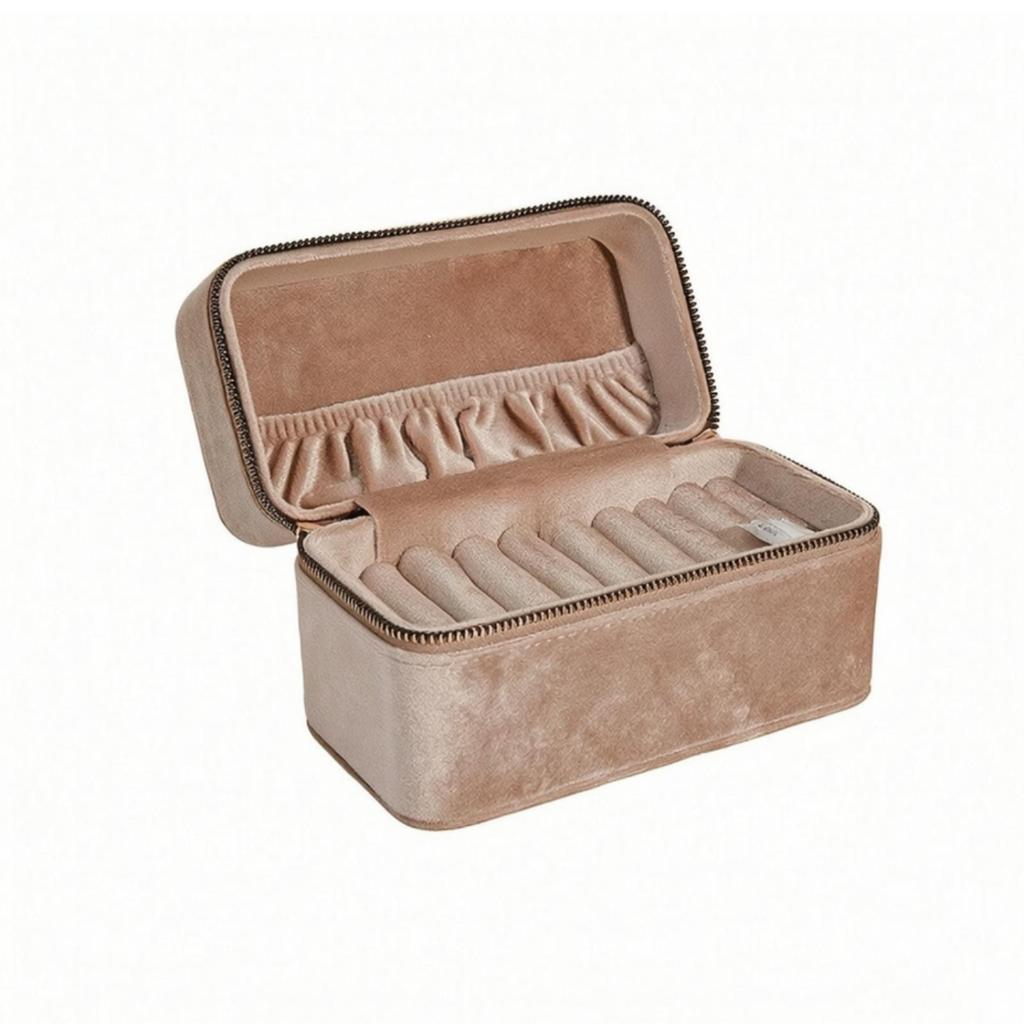 Jewelry Organizer Box Safekeeping Bracelet Compact for Dresser