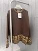 Women's Classic Sweater and Hat Set: Stylish & Warm Diamond Contrast for Autumn/Winter