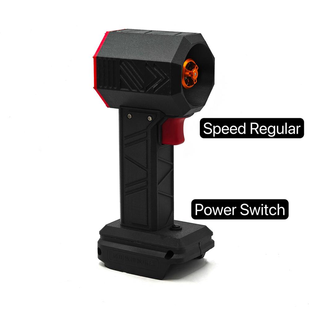 Ventilator cu jet de mână 1000 g Ventilator violent cu tracțiune mare 50 mm Motor fără perii Conductă Turboventilator Conductă de mare putere