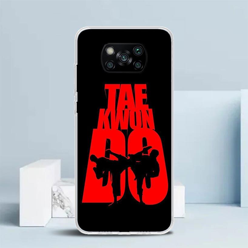 Kungfu Taekwondo Phone Case For Xiaomi Poco F7 Ultra X5 X6 X7 Pro M7 Redmi 15C 15 13C 13 12C 12 10C 10 10A 9 9C 9A 9T Cover Poco
