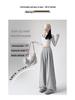 Women's Polka Dot Wide-Leg Pants - High Waist, Loose Fit, Floor-Length, 2025 Spring/Autumn Collection.