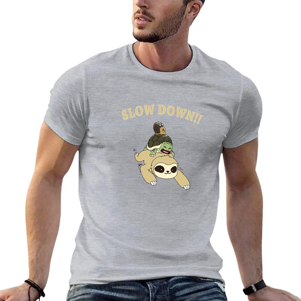 Slow Down TShirt tshirts man heavyweight t shirts oversized t shirts designer t shirt men
