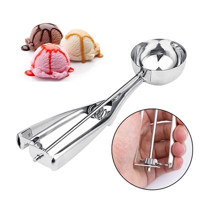 Eisportionierer für die Küche, Kartoffelportionierer, Edelstahllöffel, Eiscreme-Ball-Maker, Küchenzubehör