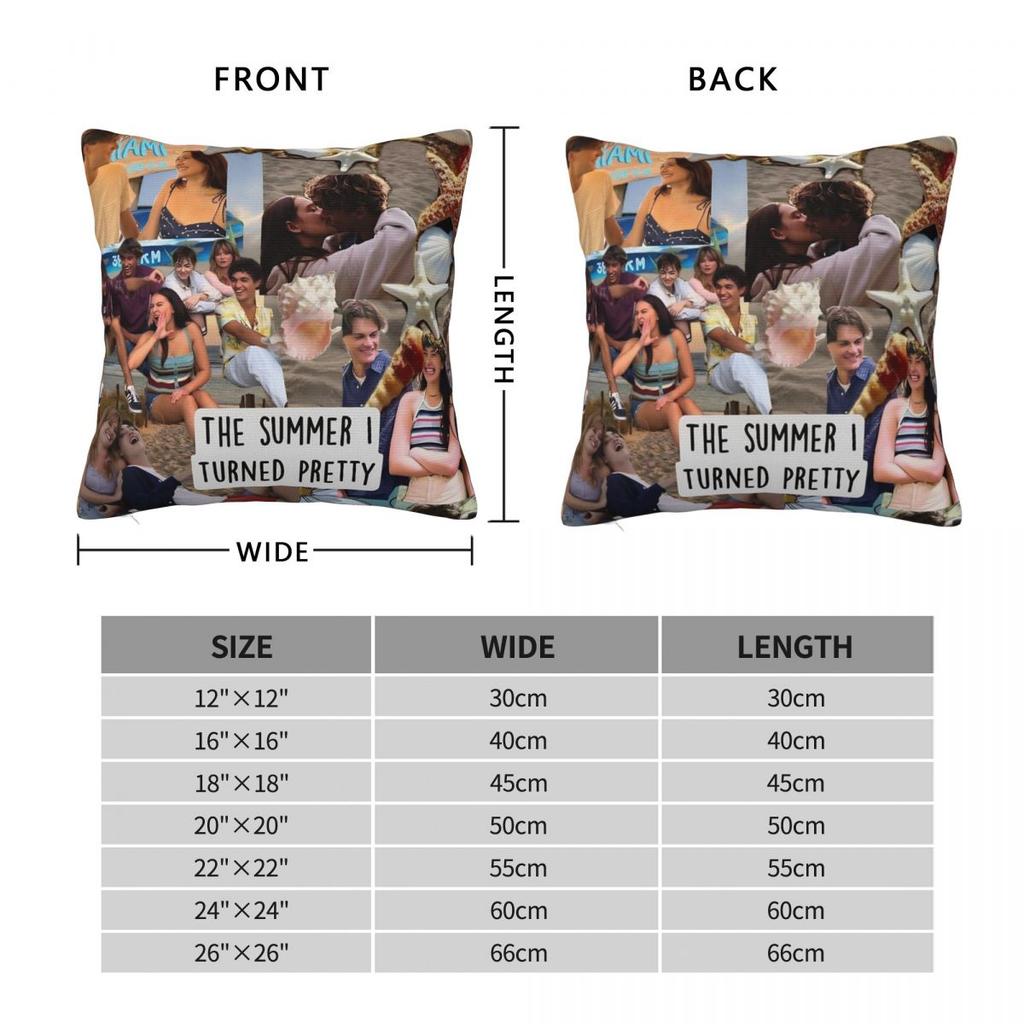 TSITP The Summer I Turned Pretty Pillow Cover Conrad Fisher Cushion Cover Pillow Case Pillowcases For Sofa Bedroom Home Decor