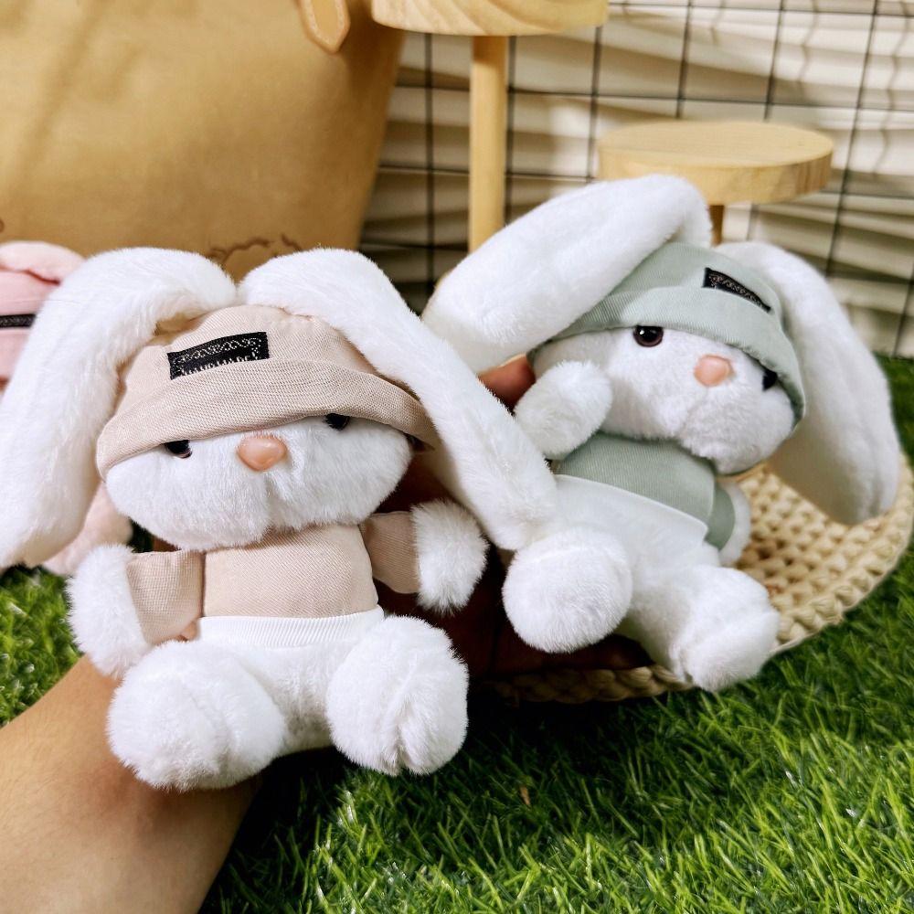 Kawaii Keychain Doll Cartoon Long Eared Rabbit Pendant Rabbit Plush Pendant Personal Collection