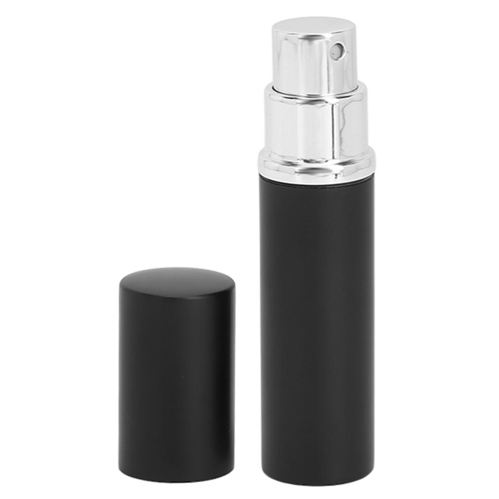 Water Spray Bottle Ultra Fine Mist Empty Refillable Glass Portable Mister Spray Bottle 5mlBlack
