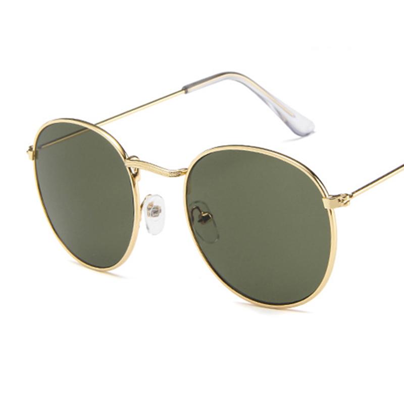 Oversized Round Fashion Sunglasses Men Womens Vintage Retro Mirror Glasses Hot