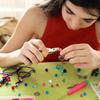 365pcs for Hair Braids Make Your Own Dirty Braids, Big Hole Bucket Beads, Bracelets, Dtring Beads