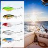 5Pcs Propeller Noise Baits Topwater Fishing Lures Propeller Tractor Hard Baits Fish Hook for Saltwater and Freshwaters
